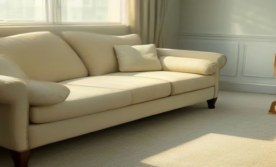 George Carpet and Sofa Cleaning Inc., professional Carpet Cleaning in Ridgefield Park, branded work van and team